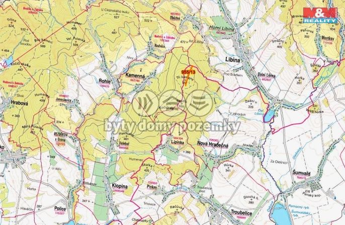 Prodej, Les, Nová Hradečná