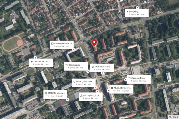 Prodej, Byt 1+1, Kladno