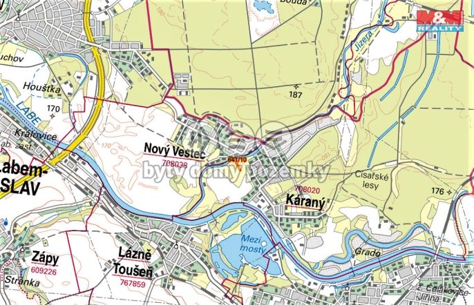 Prodej, Louka, Káraný