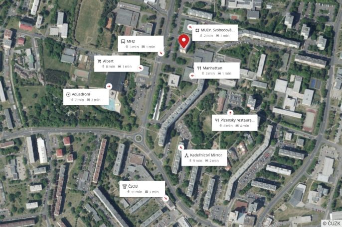 Pronájem, Byt 1+1, Most