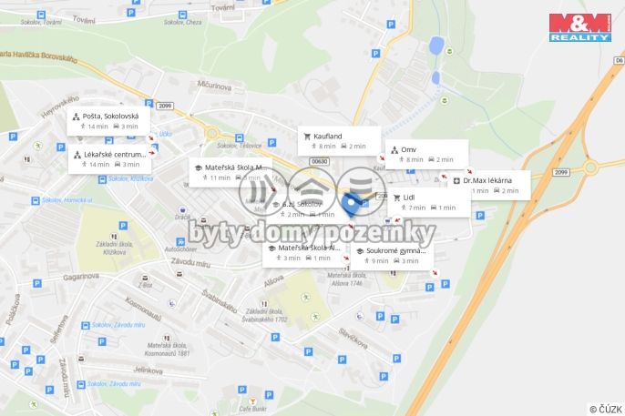 Prodej, Byt 2+1, Sokolov