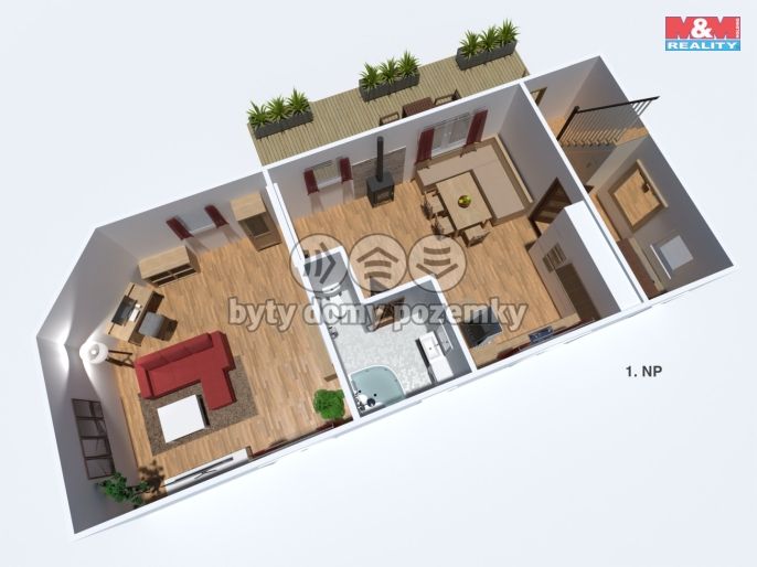 Prodej, Chata, Kaliště