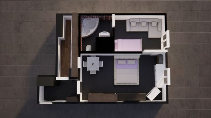 Pronájem, Byt 2+kk, Liberec