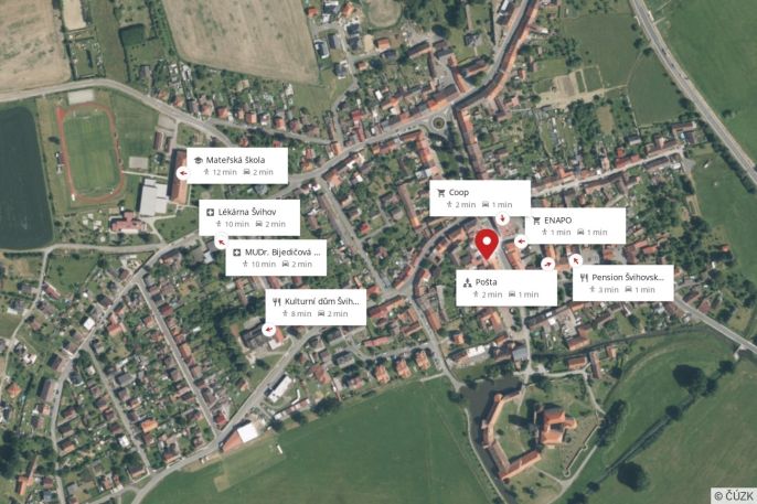 Pronájem, Byt 3+kk, Švihov