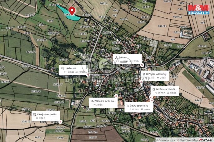 Prodej, Pozemek k bydlení, Kasejovice