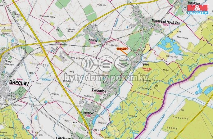 Prodej, Pole, Týnec