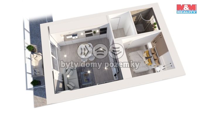 Prodej, Byt 2+kk, Králíky