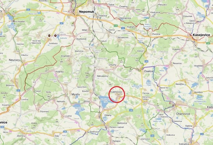 Prodej, Pozemek k bydlení, Kvášňovice