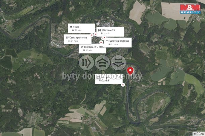 Prodej, Chata, Sázava