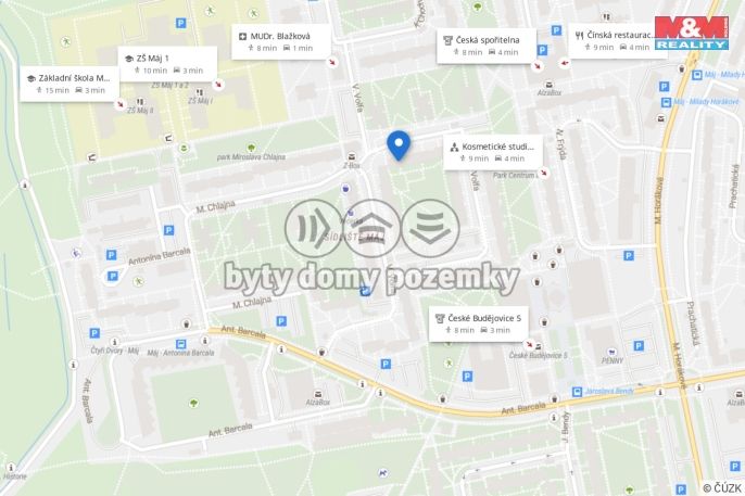 Prodej, Byt 3+1, České Budějovice