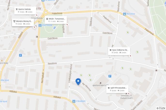 Pronájem, Byt 2+kk, Ústí nad Labem