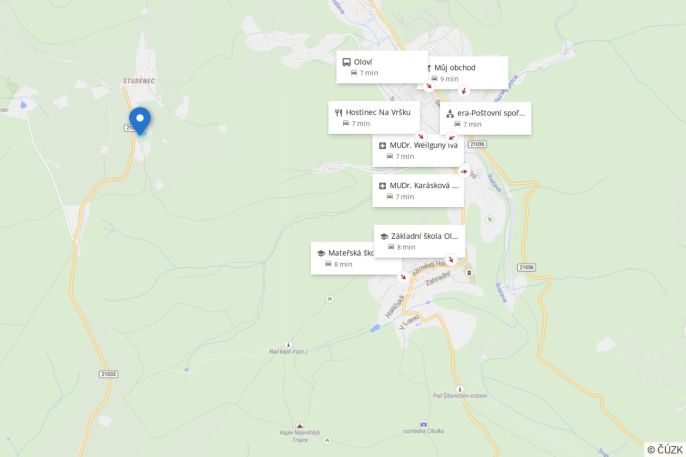 Prodej, Pozemek k bydlení, Oloví
