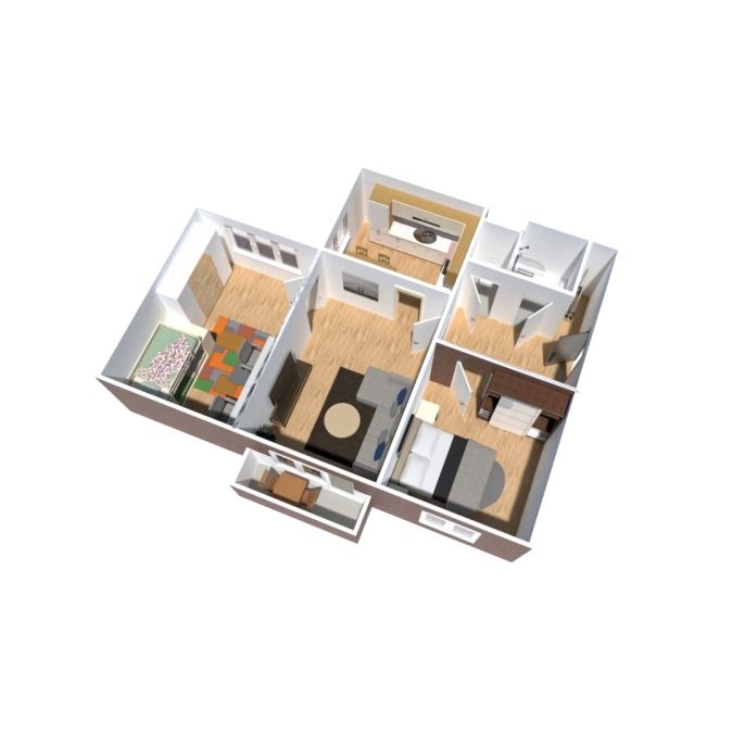 Prodej, Byt 3+1, Ostrava