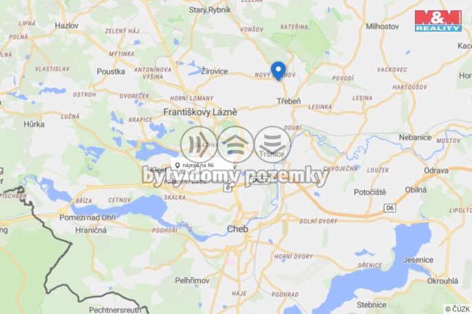 Prodej, Pozemek k bydlení, Třebeň