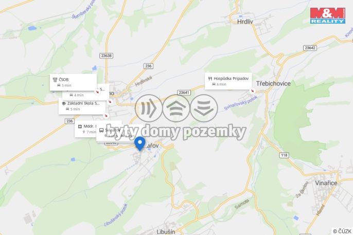 Pronájem, Byt 1+kk, Svinařov