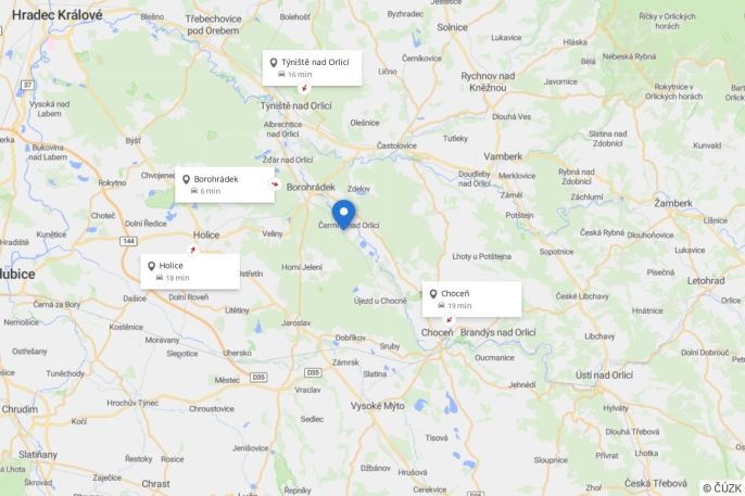 Prodej, Pozemek k bydlení, Čermná nad Orlicí