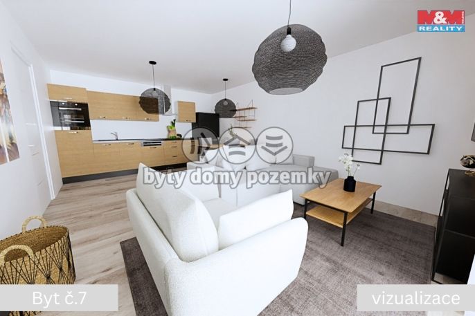 Prodej, Byt 2+kk, Žleby