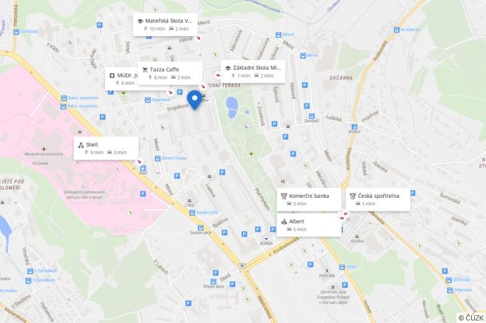 Pronájem, Byt 2+1, Ústí nad Labem