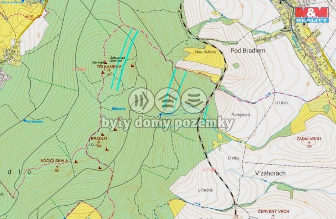 Prodej, Les, Nová Hradečná