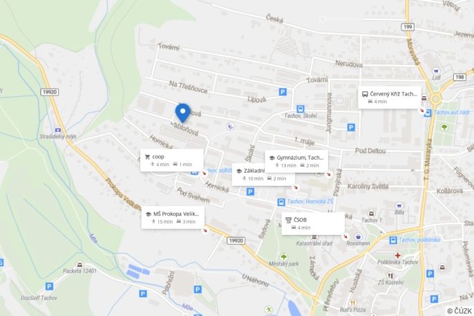 Prodej, Byt 2+1, Tachov