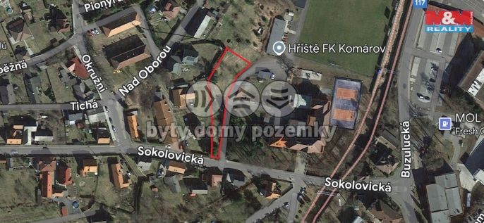 Prodej, Pozemek k bydlení, Komárov