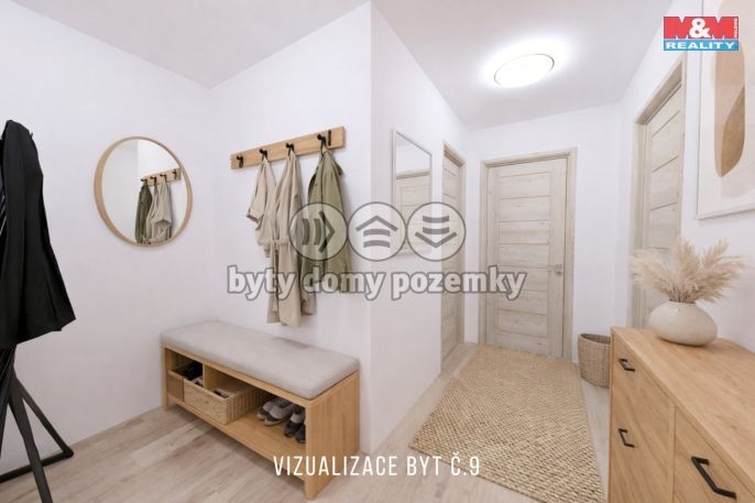 Prodej, Byt 3+kk, Žleby