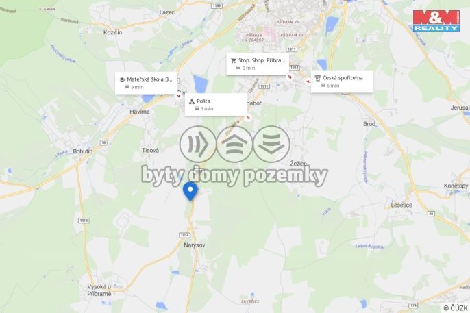 Prodej, Pozemek k bydlení, Narysov