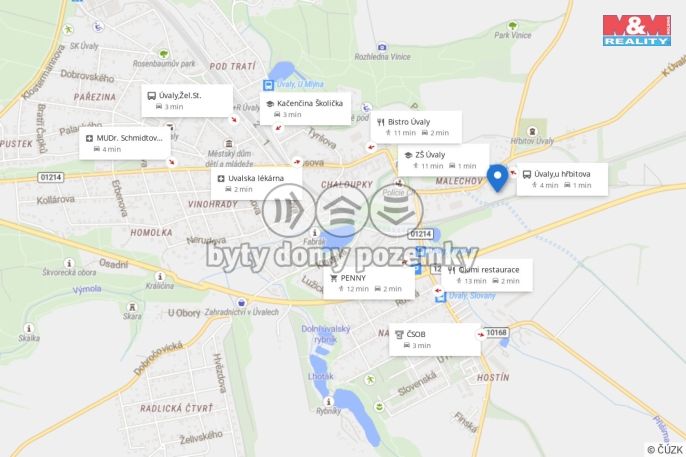 Prodej, Byt 3+kk, Úvaly