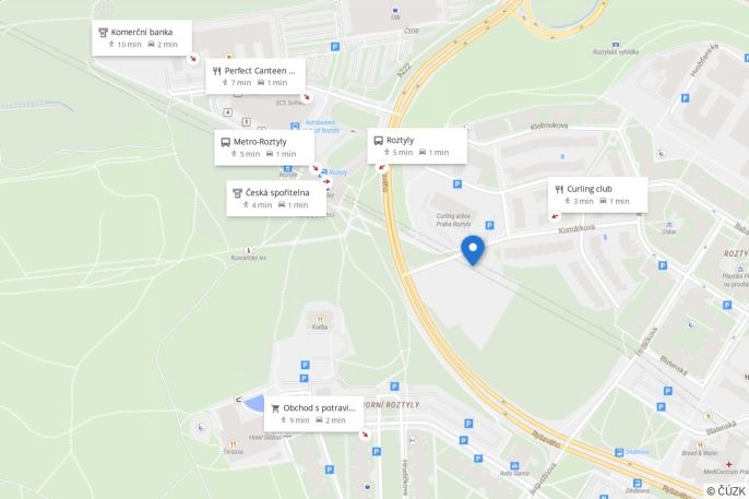Pronájem, Byt 2+kk, Praha
