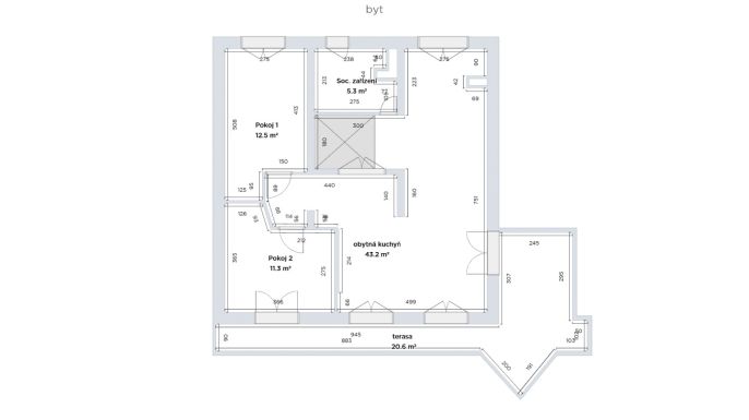 Prodej, Byt 3+kk, Hradec Králové