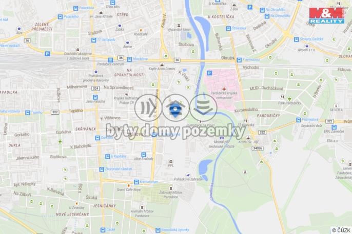 Pronájem, Byt 2+kk, Pardubice