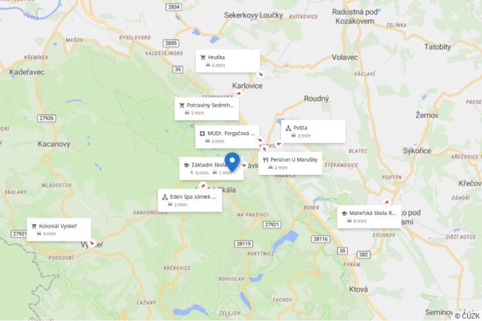 Prodej, Pozemek k bydlení, Hrubá Skála