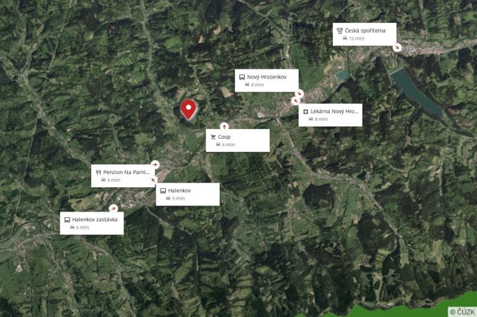 Prodej, Les, Nový Hrozenkov