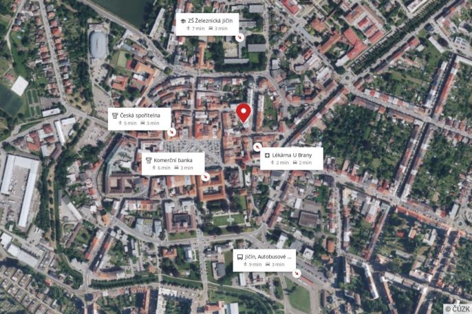 Pronájem, Obchod a služby, Jičín