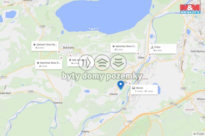 Prodej, Pozemek k bydlení, Citice