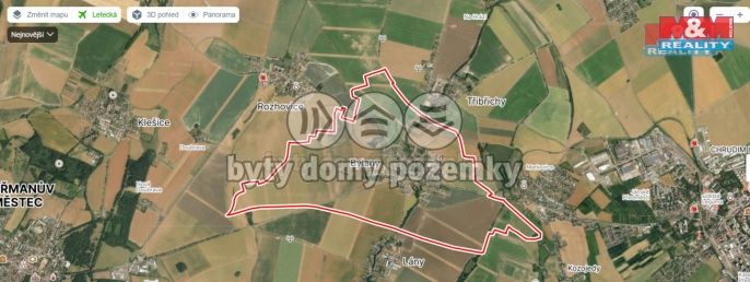 Prodej, Pole, Bylany