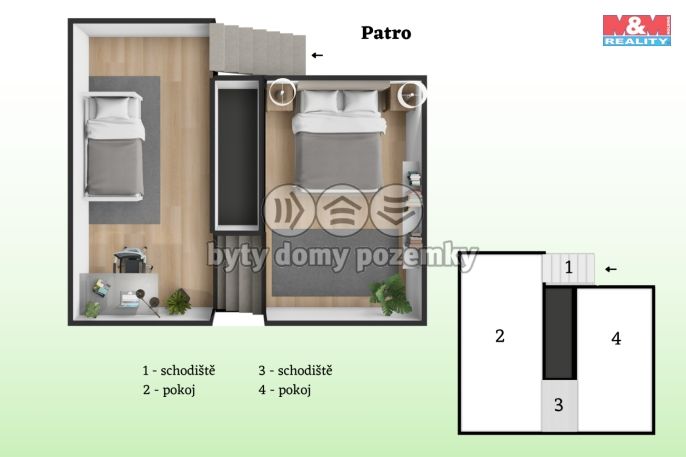 Prodej, Byt 4+kk, Praha