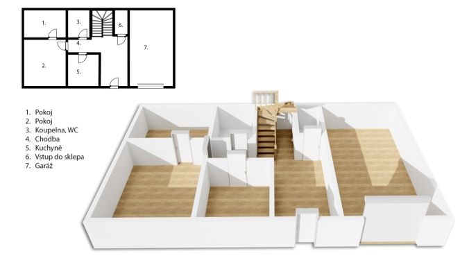 Prodej, Rodinný dům, Popovice