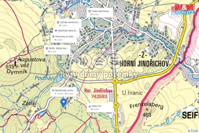 Prodej, Pozemek k bydlení, Rumburk