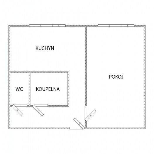 Prodej, Byt 1+1, Ostrava