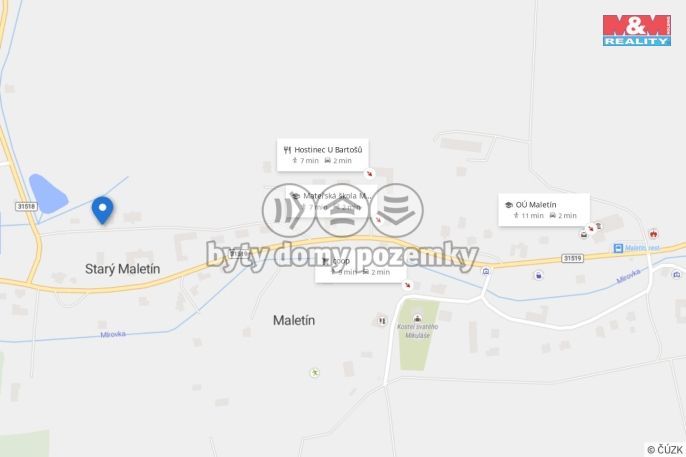 Prodej, Byt 3+1, Maletín