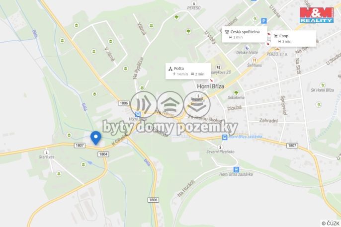 Pronájem, Kancelářský prostor, Horní Bříza