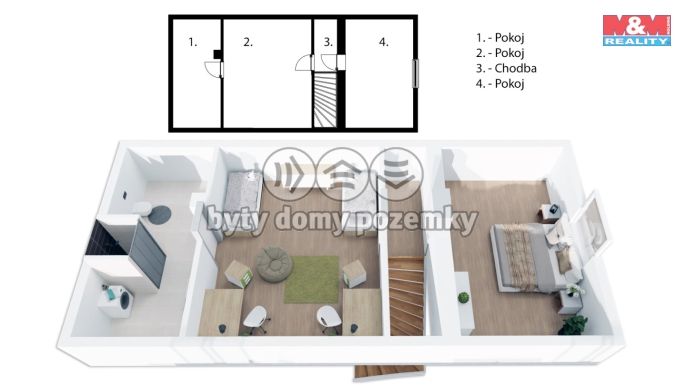 Prodej, Rodinný dům, Knovíz