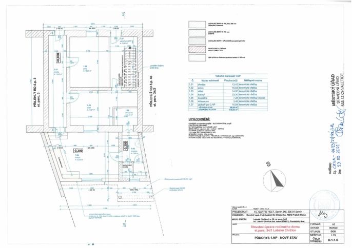 Prodej, Rodinný dům, Labské Chrčice