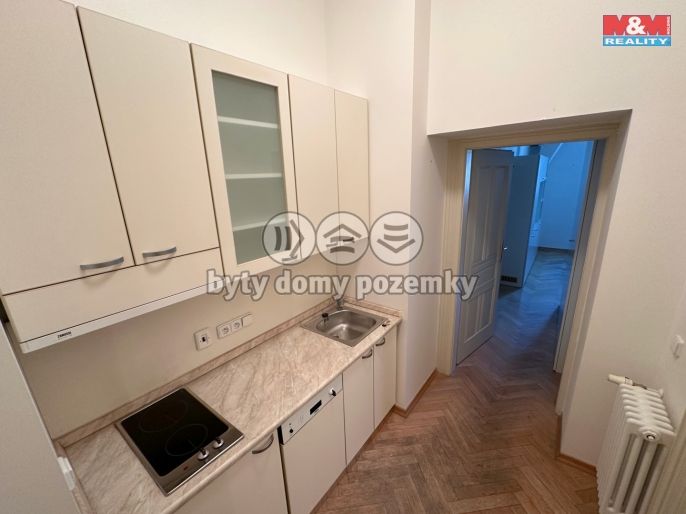 Pronájem, Byt 1+kk, Praha