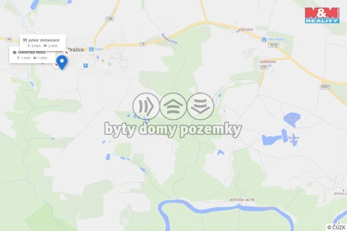 Pronájem, Zahrada, Dražice