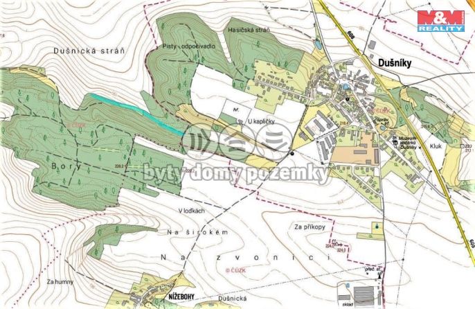 Prodej, Pozemek k bydlení, Budyně nad Ohří