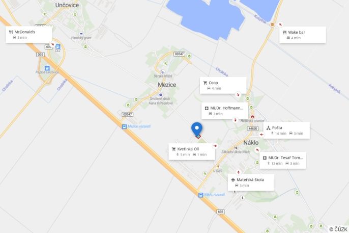 Prodej, Pozemek k bydlení, Náklo