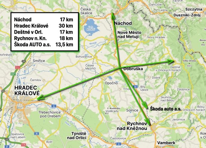 Prodej, Byt 3+1, Dobruška