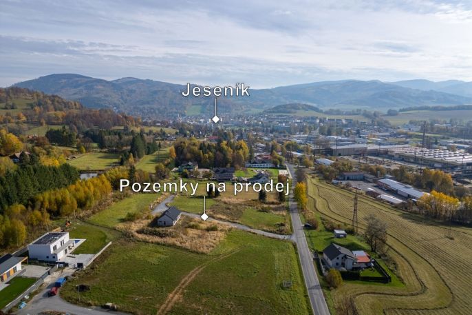Prodej, Pozemek k bydlení, Jeseník
